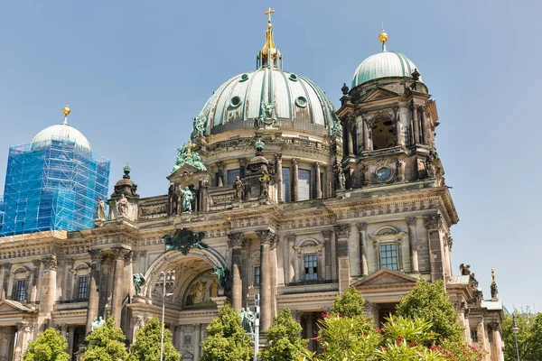 Cathédrale Évangélique Néo Renaissance Berliner Dom Sur Île Aux Musées — Photo