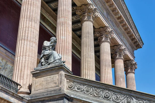 Gamla Nationalgalleriet Byggnaden Exteriör Berlin Tyskland — Stockfoto