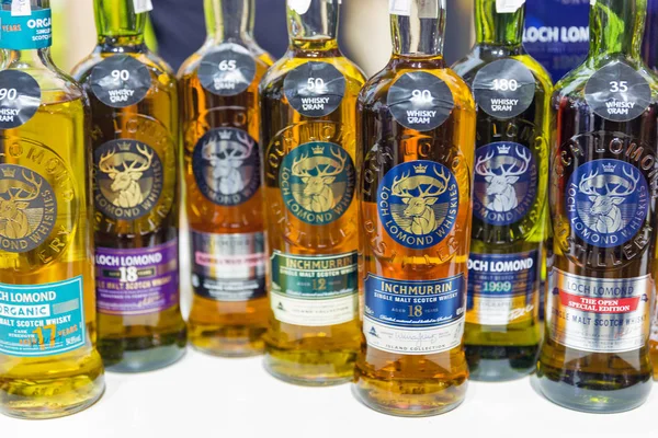 Kijów Ukraina Października 2018 Glen Scotia Whisky Highland Słodowej Whisky — Zdjęcie stockowe