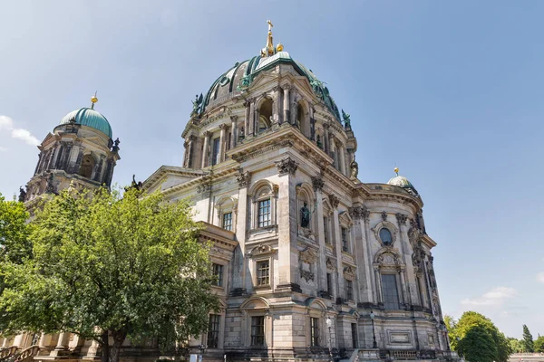 Berliner Dome Extérieur Cathédrale Sur Île Aux Musées Lors Une — Photo