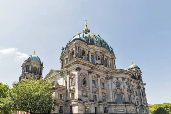 Berliner Dome Extérieur Cathédrale Sur Île Aux Musées Lors Une — Photo