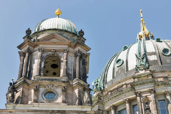 Berliner Dome Extérieur Cathédrale Sur Île Aux Musées Lors Une — Photo