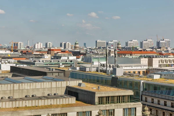 Paisagem Urbana Berlim Telhado Reichstag Mitte Alemanha — Fotografia de Stock