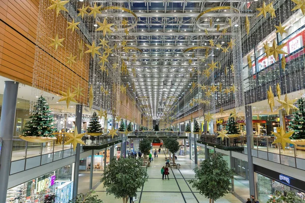 Berlín Alemania Noviembre 2018 Personas Reconocidas Visitan Centro Comercial Potsdamer —  Fotos de Stock