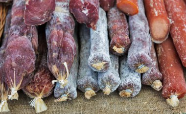 Tütsülenmiş sosis portre