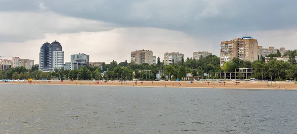 Zaporizja stadsgezicht, Oekraïne. — Stockfoto