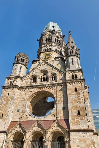 Kościół Pamięci Cesarza Wilhelma w Berlinie, Niemcy. — Zdjęcie stockowe