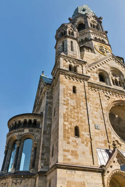 Kaiser Wilhelm Memorial Church in Berlin, Germany. — Stock Photo, Image