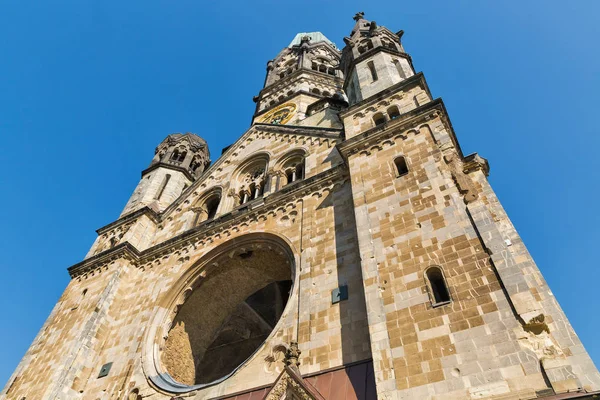 Kaiser Wilhelm Memorial Church i Berlin, Tyskland. — Stockfoto