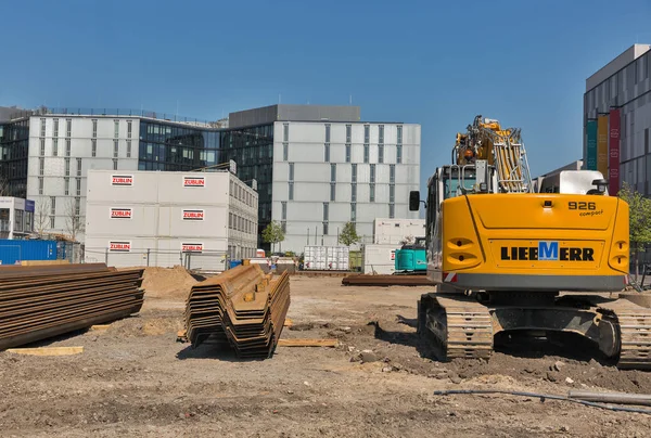 Site in opbouw in Berlijn, Duitsland. — Stockfoto