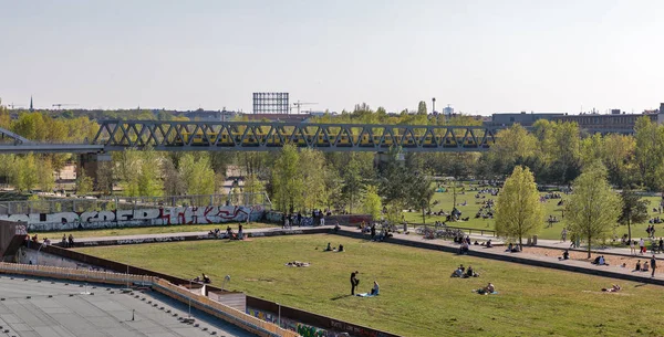 Parc Schoneberger Meadow à Berlin, Allemagne . — Photo