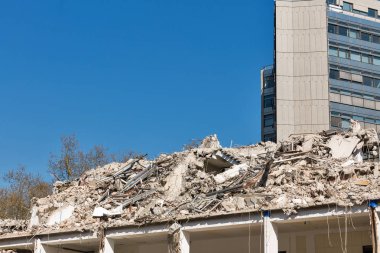 Berlin 'de ev yıkım, Almanya.