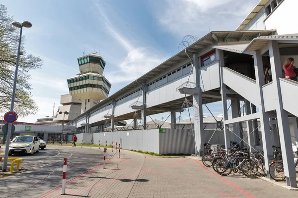 Letiště Tegel v Berlíně, Německo. — Stock fotografie