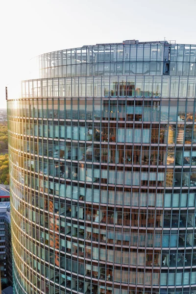 Potsdamer Platz 'daki Db kulesi, Berlin, Almanya. — Stok fotoğraf