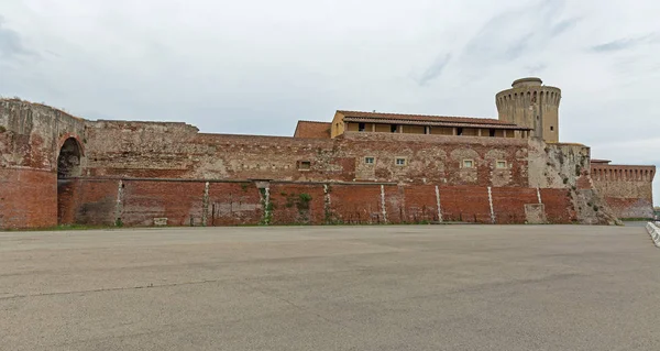 Forte medieval em Livorno, Italia — Fotografia de Stock