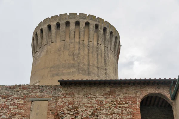 Μεσαιωνικό φρούριο στο Λιβόρνο, Ιταλία — Φωτογραφία Αρχείου