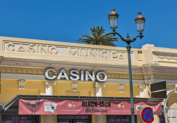 Municipal Casino à Ajaccio, Corse île, France . — Photo