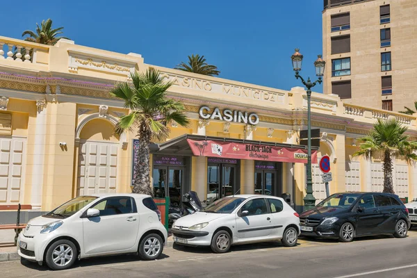 Önkormányzati kaszinó Ajaccio, Korzika-sziget, Franciaország. — Stock Fotó