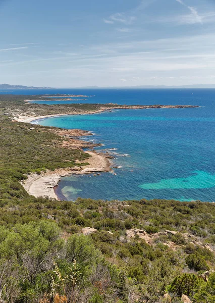 Paisagem costeira, Roccapina, Ilha da Córsega, França . — Fotografia de Stock