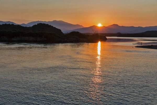 Diane lake landscape in Corsica, France. — Stock Photo, Image