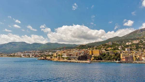 มุมมองของ Bastia, เกาะคอร์ซิกา, ฝรั่งเศส . — ภาพถ่ายสต็อก