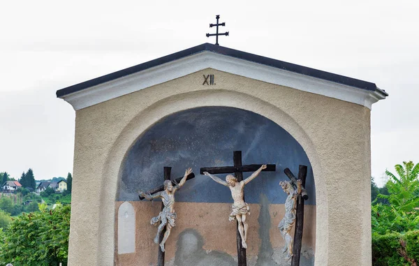 कब्रिस्तान चैपल चर्च सेंट मारिया मैरिबोर, स्लोवेनिया के पास . — स्टॉक फ़ोटो, इमेज