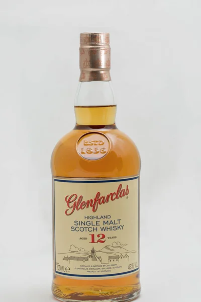 Kiev Ukraine September 2019 Glenfarclas Highland Single Malt Scotch Whisky — Stock Photo, Image