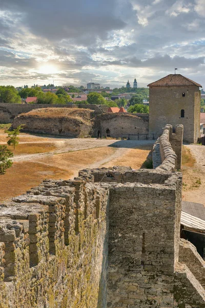 Antigua Fortaleza Bilhorod Dnistrovskyi Akkerman Orilla Del Estuario Ucrania Paisaje —  Fotos de Stock