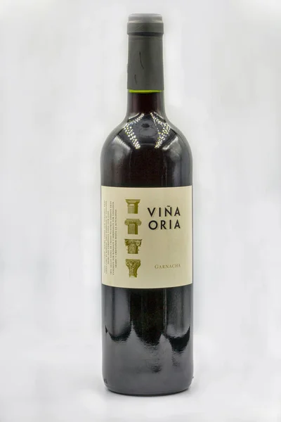 Kyiv Ukraine August 2020 Studio Shoot Vina Oria Garnacha Italian — Stock Photo, Image