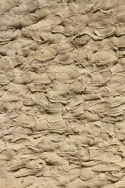 Kum Çimento Dünyevi Sesleri Ile Doku Veya Arka Plan Duvar — Stok fotoğraf