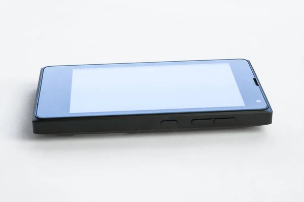 Smartphone Cellulare Isolato Sfondo Bianco — Foto Stock