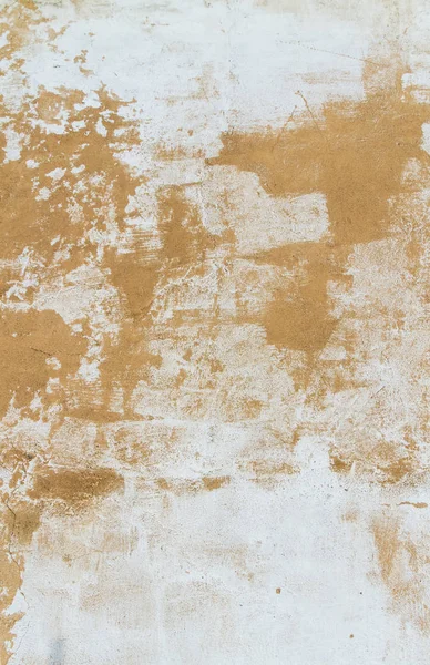Arka Plan Veya Doku Boyanmamış Duvar Koyu Sarı Beyaz — Stok fotoğraf