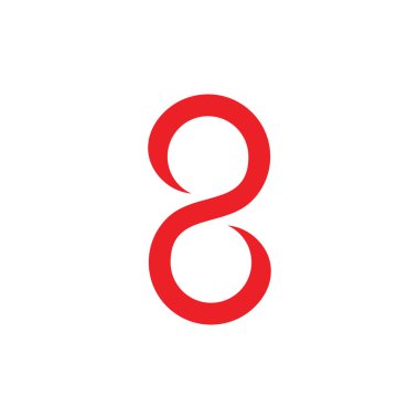 8 sonsuz çizgi sembol logo vektör sayısı