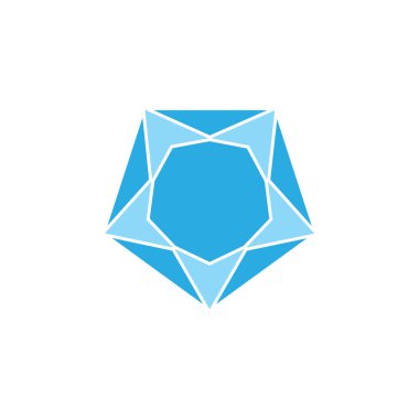 mavi oklar elmas simgesi logo yıldız