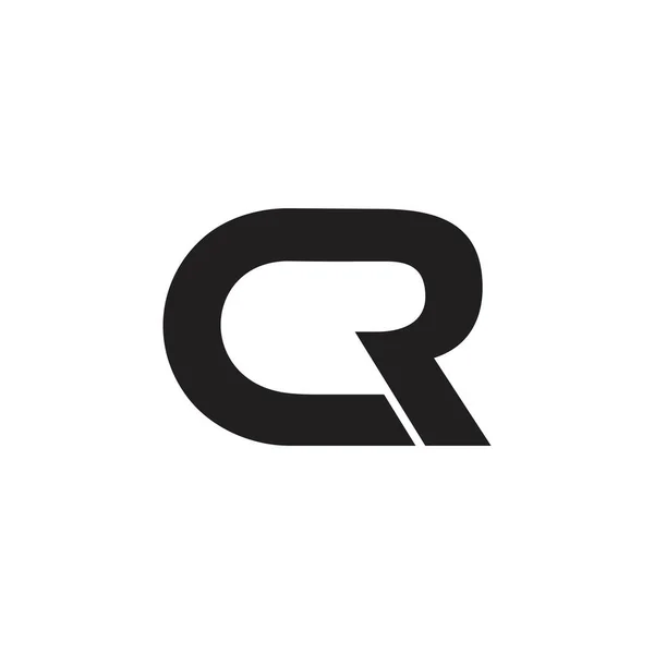 Buchstaben Einfach Verknüpfte Linie Logo — Stockvektor