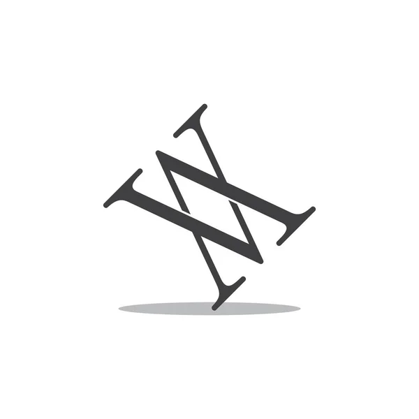 Wektor Logo Połączonych Liter — Wektor stockowy