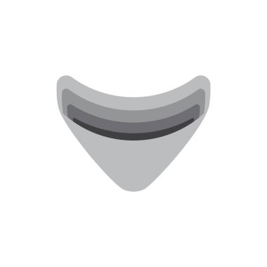 soyut üçgen harf v 3d degrade tasarım logo vektör