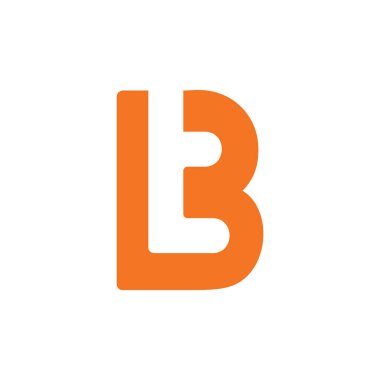 soyut mektup tb basit logo vektör