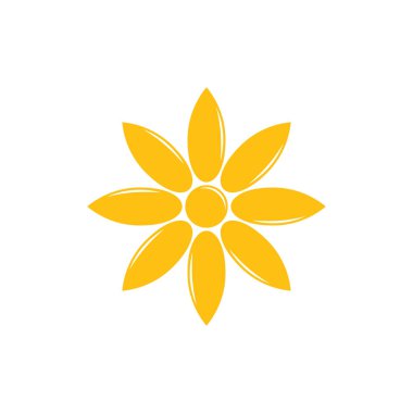 Güneş Işık basit parlak logo vektör