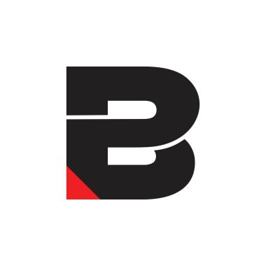 basit geometrik mektup Türkçe logo vektör