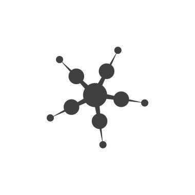 yıldız nokta basit logo vektör