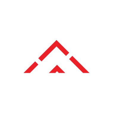 basit üçgen satır okları logo vektör