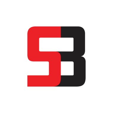 mektup sb sayı 58 sembol logo vektör