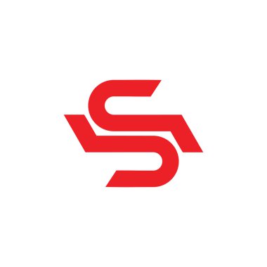 soyut mektup qb basit geometrik çizgi logo vektör