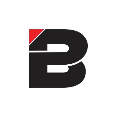 basit geometrik mektup Türkçe logo vektör