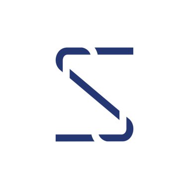 basit ince çizgi geometrik Logo vektör s