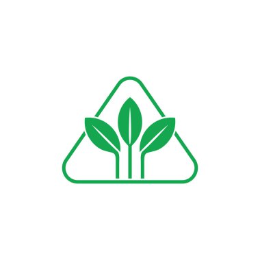 basit üçgen geometrik vektör yaprak