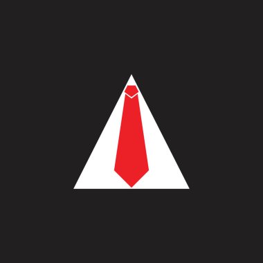 Logo iş işadamı sembol vektör üçgen