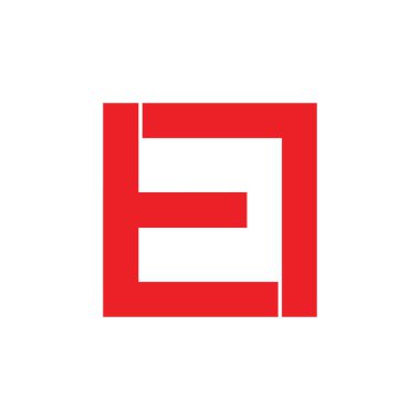 harfler tl basit bir şekilde geometrik logo soyut