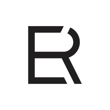 mektup er bağlı logo vektör